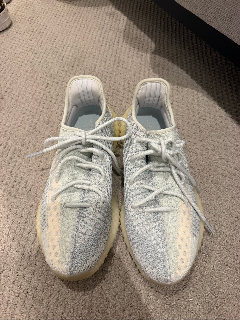Yeezy Boost 350 V2 Cream & Light Gray Sneakers